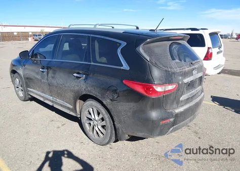 2014 Infiniti Qx60 из США, поврежденный, VIN 5N1AL0MM8EC524393